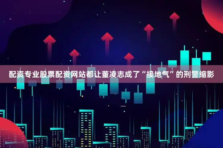 配资专业股票配资网站都让董凌志成了“接地气”的刑警缩影